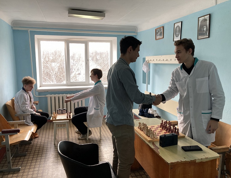 Первенство колледжа по шахматам.