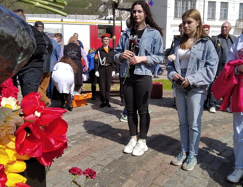 Дань памяти трагедии на Чернобыльской АЭС