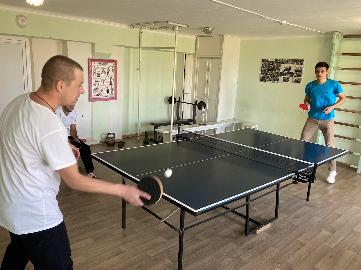 Соревнования по настольному теннису