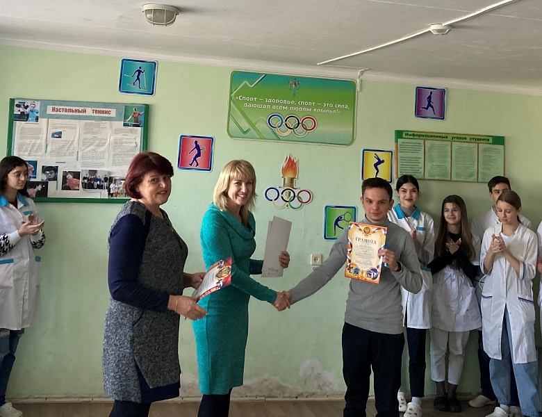Первенство колледжа по шахматам.