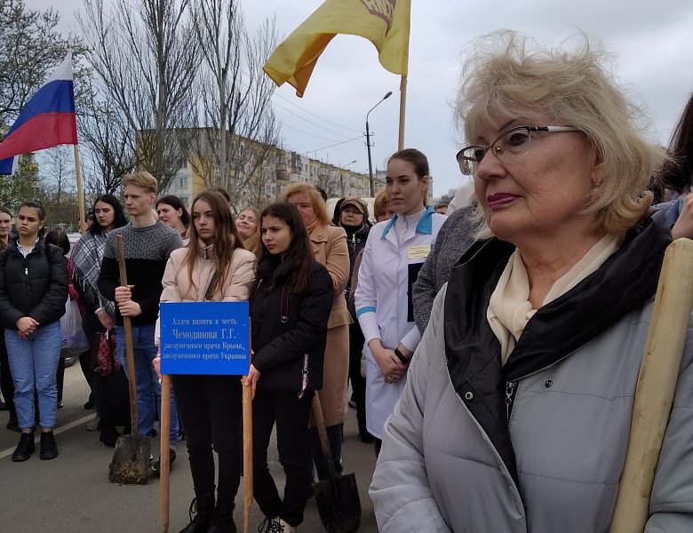 Аллея памяти  Г.Г. Чемоданова